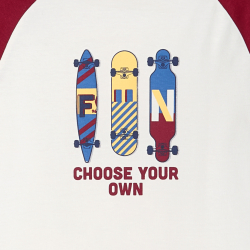 تيشرت بأكمام طويلة، مُزيَّن...